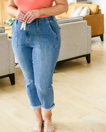 Casual Loose Straight-Leg Jeans for Women