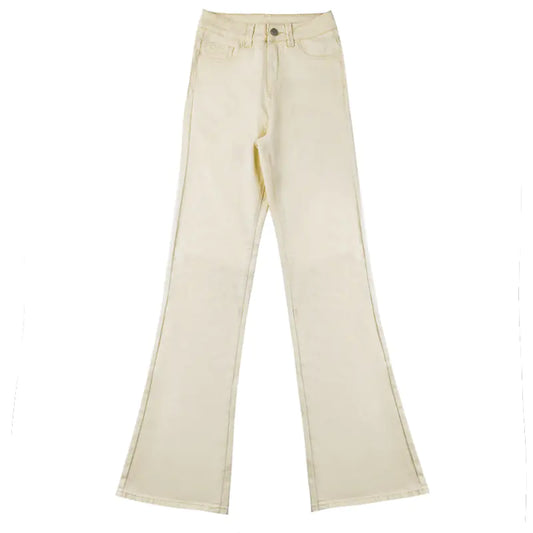 Casual Slim Cotton Denim Jeans for Women