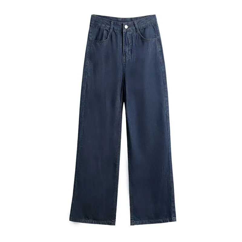 Vintage Distressed High Waist Jeans for Women