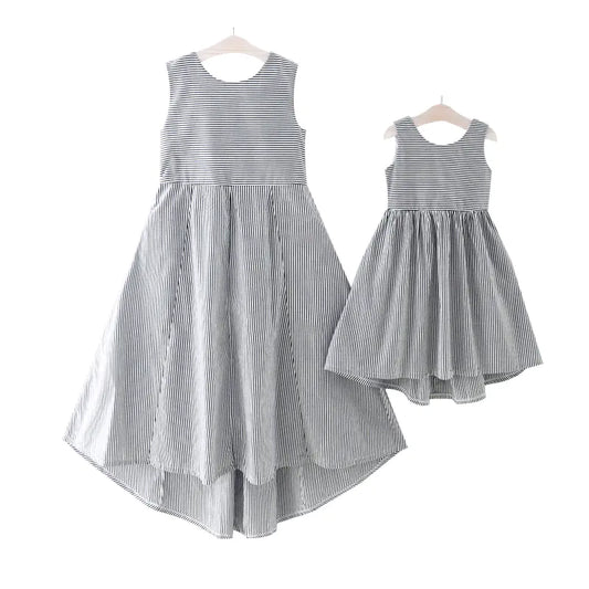 Striped Skirt for Women and Girls' Summer Dresses