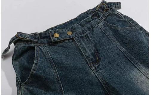 Vintage Straight Jeans for Men and Women